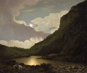 Matlock Tor by Moonlight